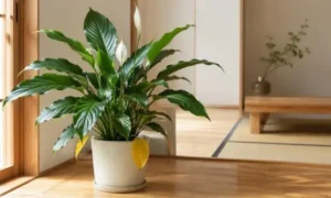 下葉だけ黄色くなり新しい葉は元気な観葉植物